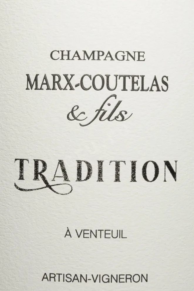 Этикетка Marx-Coutelas & Fils Tradition 2021 0.75 л