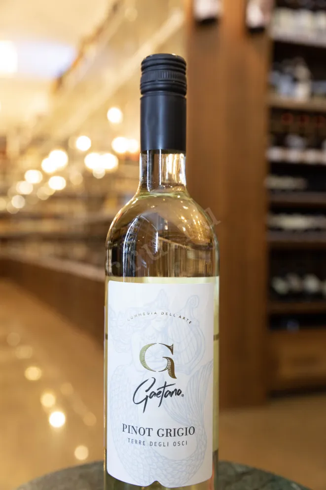 В магазине Крю Профи Gaetano Pinot Grigio Terre Degli Osci 2024 0.75 л