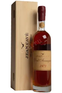 Арманьяк Jean Cave Vieil Armagnac AOC wooden box 1973 0.7 л
