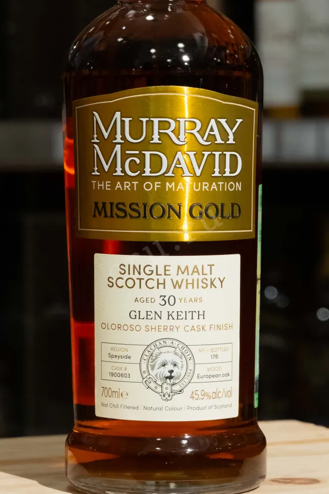 В магазине Крю Профи Murray McDavid Mission Gold Glen Keith 30 Years Old in gift box 0.7 л