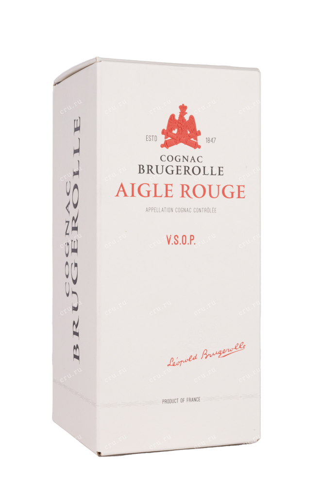 Подарочная коробка Brugerolle Aigle Rouge gift box 2018 0.7 л