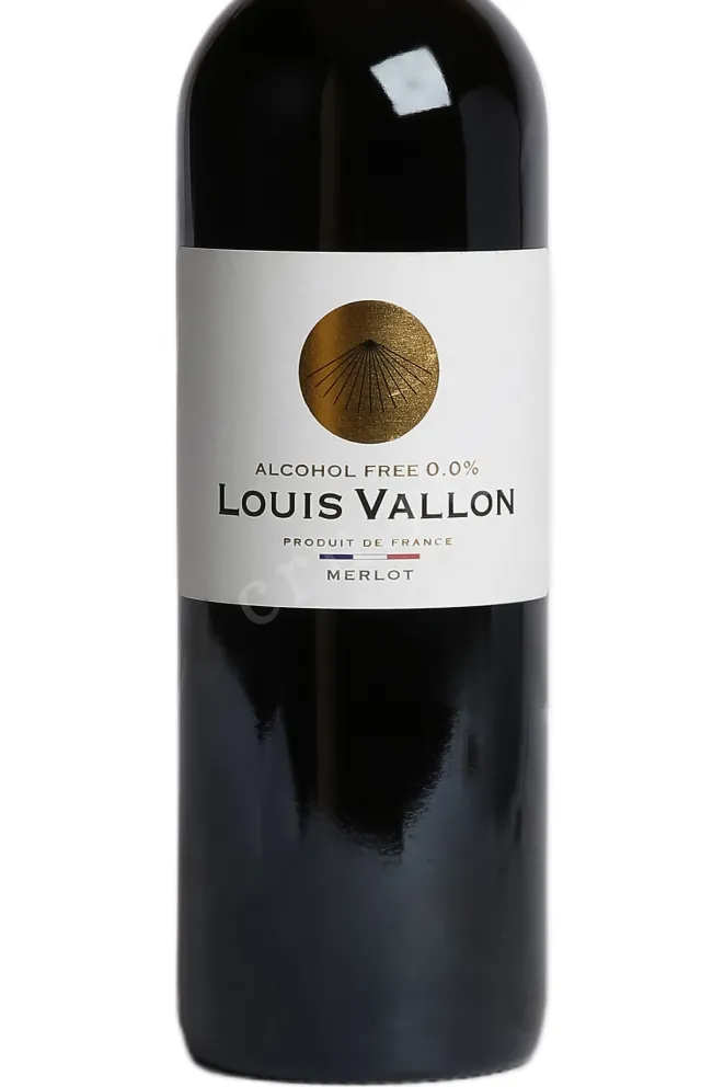 Этикетка Louis Vallon Merlot 2024 0.75 л
