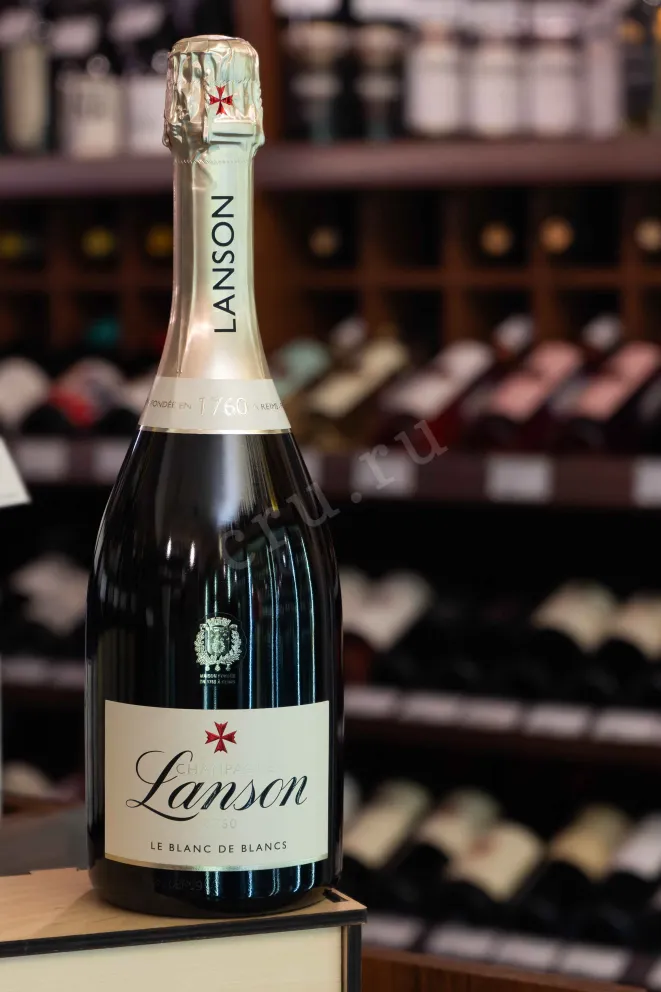 В магазине Крю Профи Lanson Le Blanc de Blancs Brut gift box 2021 0.75 л