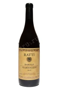 Вино Renato Ratti Marcenasco Barolo DOCG 2019 0.75 л