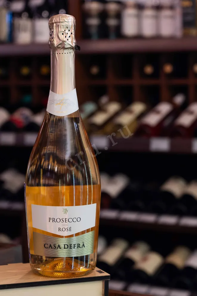 В магазине Крю Профи Casa Defra Prosecco Rose 2023 0.75 л
