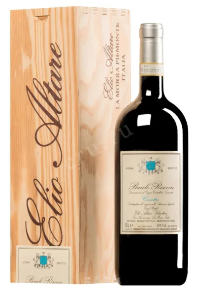 Вино Elio Altare Cerretta Vigna Bricco Riserva Barolo in wooden box 2017 1.5 л