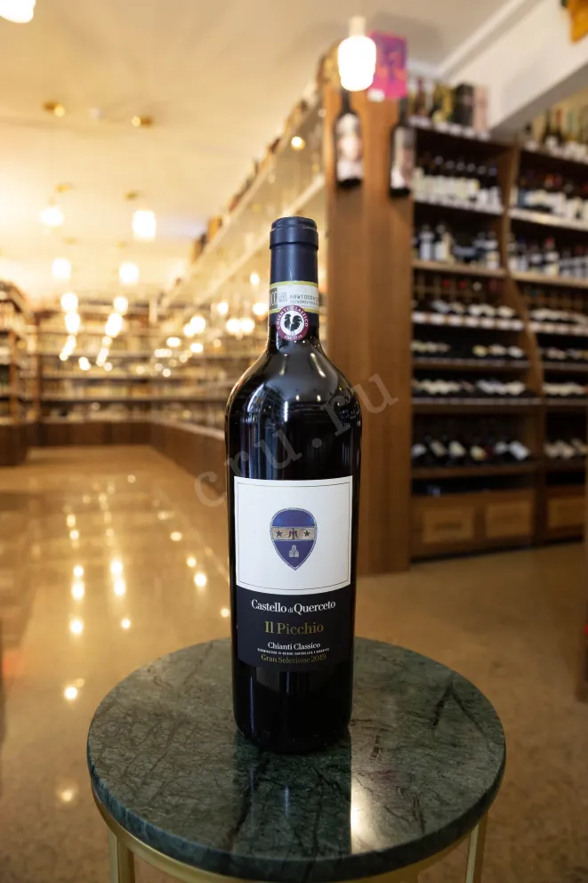 В магазине Крю Профи Castello di Querceto Il Picchio Chianti Classico Gran Selezione 2017 0.75 л