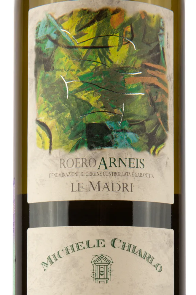 Этикетка вина Реоро Арнеис ДОКГ Ле Мадри 0,75