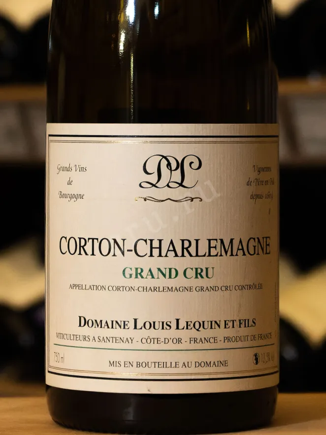 В магазине Крю Профи Louis Lequin Corton-Charlemagne Grand Cru 2019 0.75 л