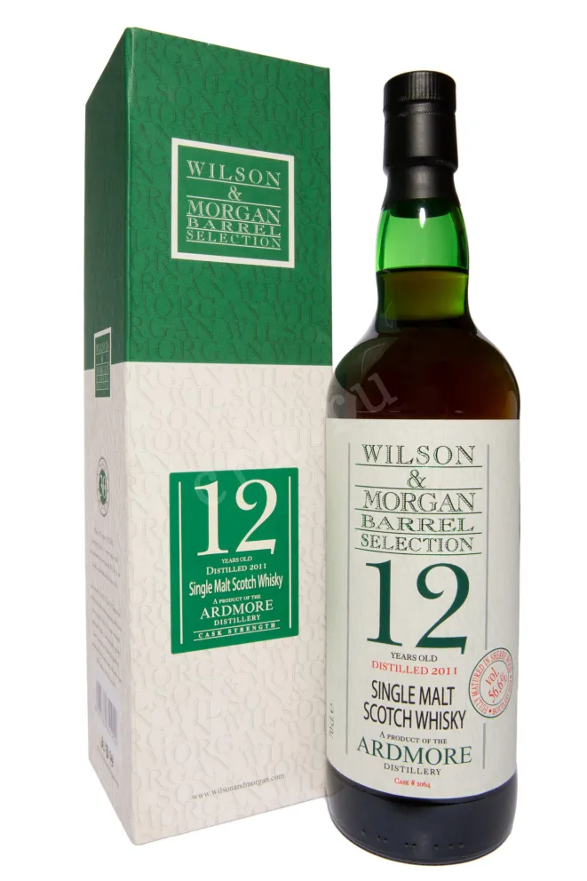 Виски Wilson & Morgan Barrel Selection Ardmore 12 Years Old Sherry Wood in gift box  0.7 л