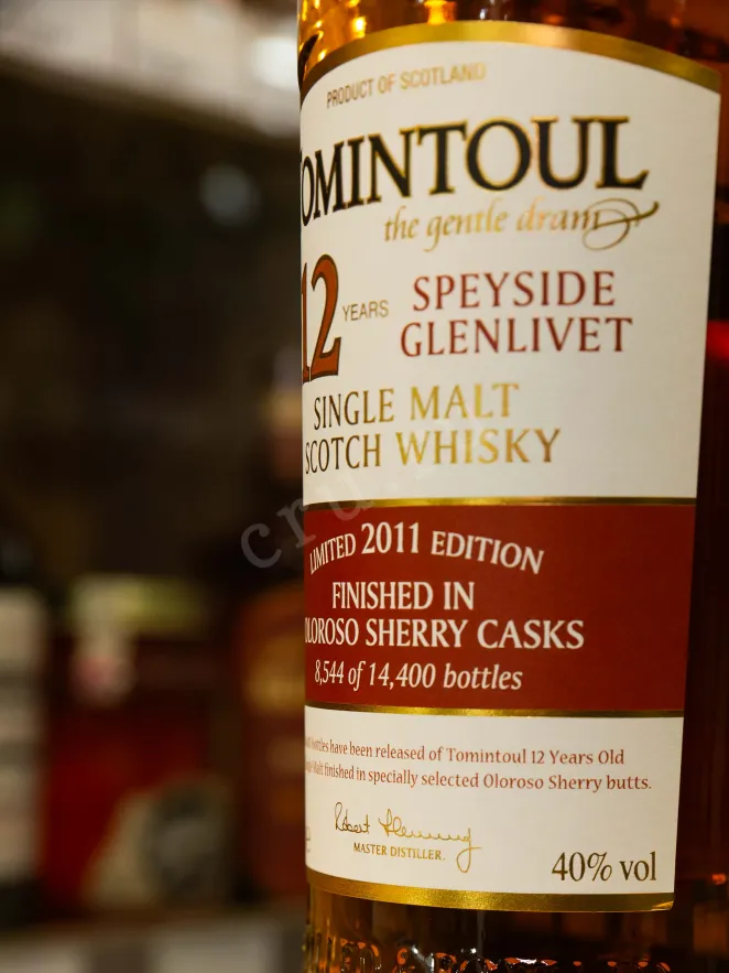 В магазине Крю Профи Tomintoul 12 years 0.7 л