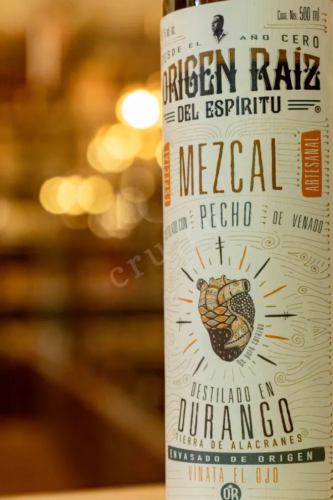 В магазине Крю Профи Origen Raiz del Espiritu Mezcal Pecho 0.5 л