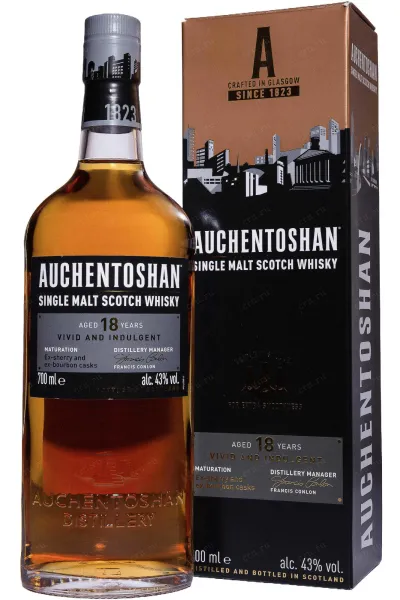 Виски Auchentoshan 18 years  0.7 л