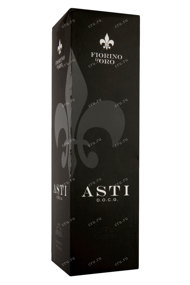 Подарочная коробка Asti Spumante Fiorino d'Oro Abbazia DOCG 2021 0.75 л