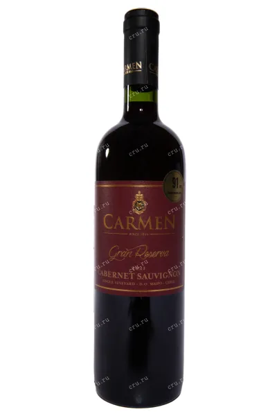 Вино Carmen Gran Reserva Cabernet Sauvignon 2021 0.75 л