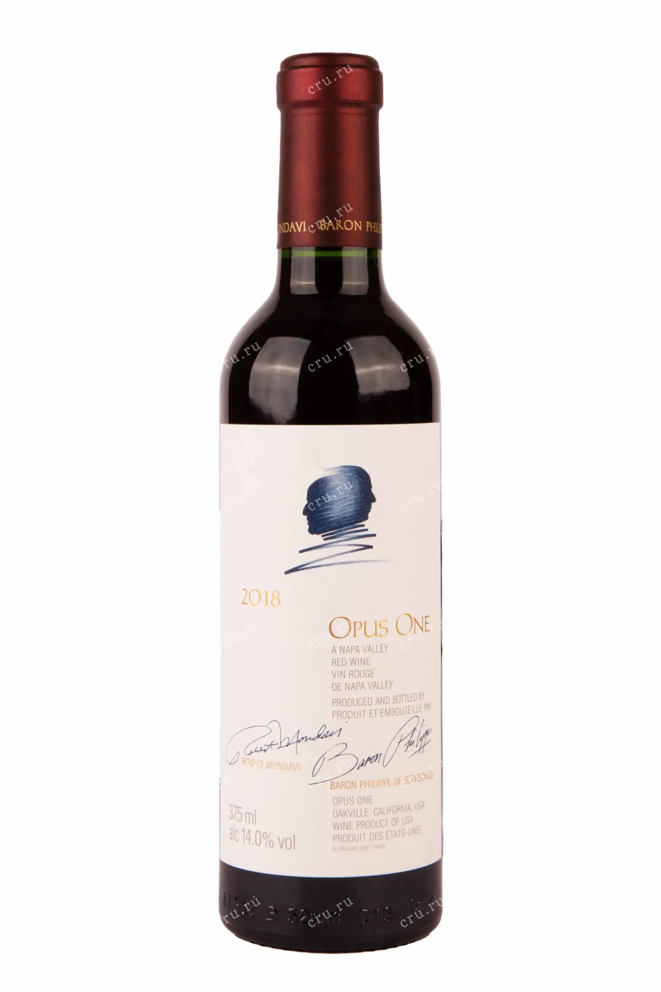 Фото — Вино Opus One Napa Valley 0.375 л