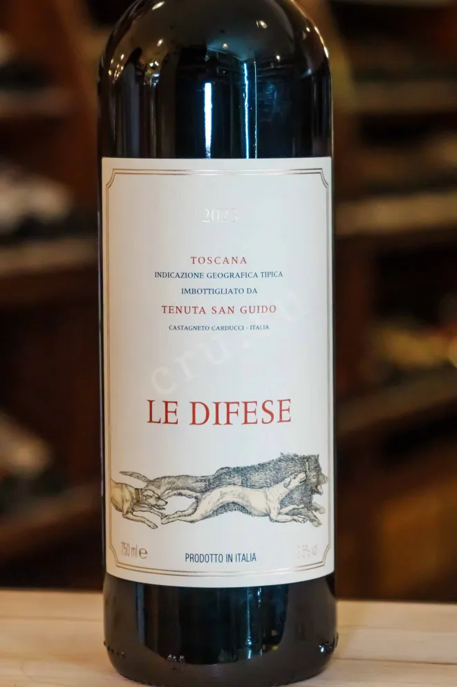 В магазине Крю Профи Tenuta San Guido Le Difese Toscana 2023 0.75 л