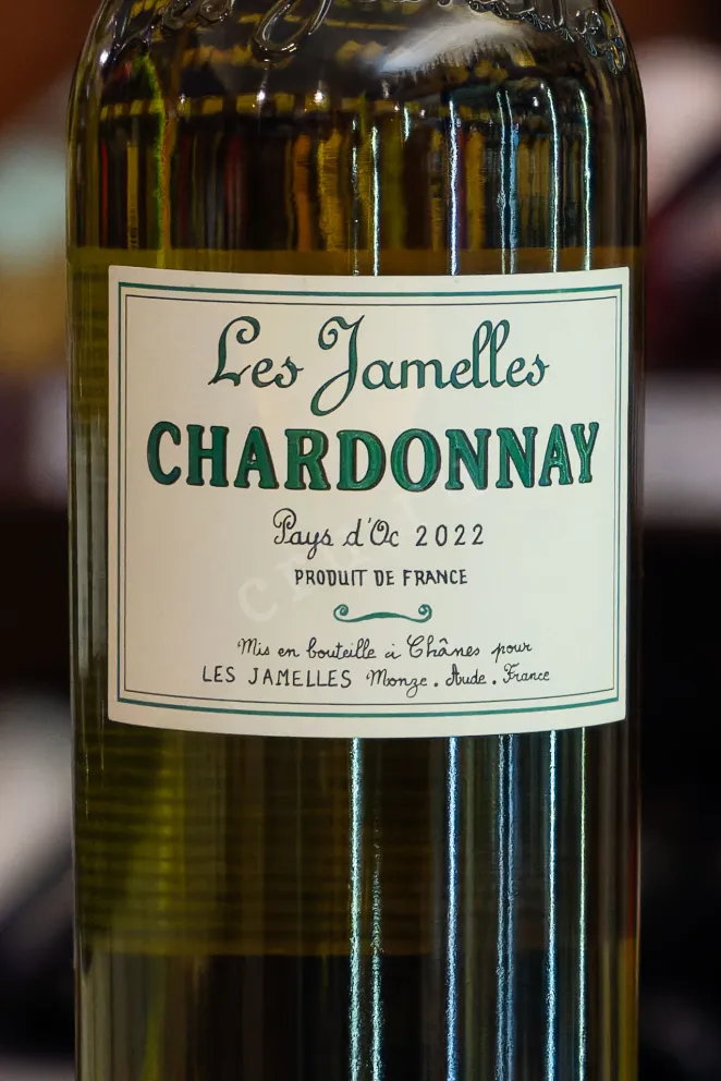 В магазине Крю Профи Les Jamelles Chardonnay 2023 0.75 л