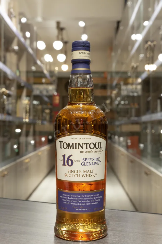 В магазине Крю Профи Tomintoul 16 years old in tube 0.7 л