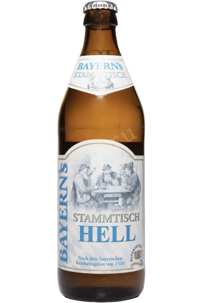 Пиво Schnitzlbaumer Stammtich Hell Unser Hells  0.5 л