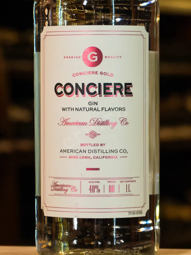 В магазине Крю Профи Conciere Gin 1 л