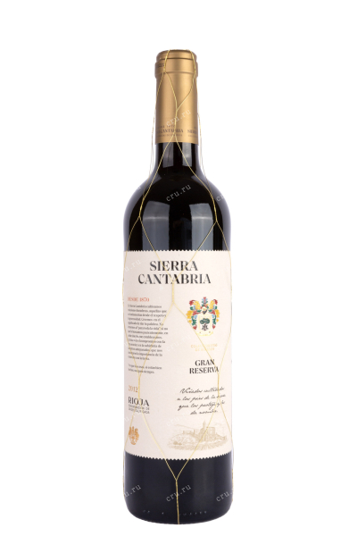 Вино Sierra Cantabria Gran Reserva 2012 0.75 л
