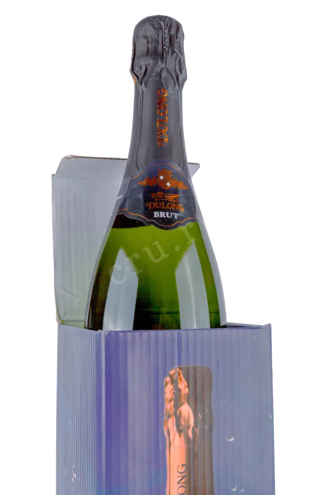 Подарочная коробка Dulong Cremant de Bordeaux in gift box 2022 0.75 л