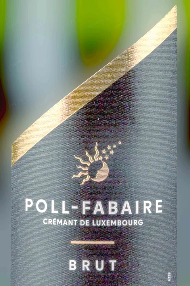 Этикетка Poll-Fabaire Cremant de Luxembourg Brut 2022 0.75 л