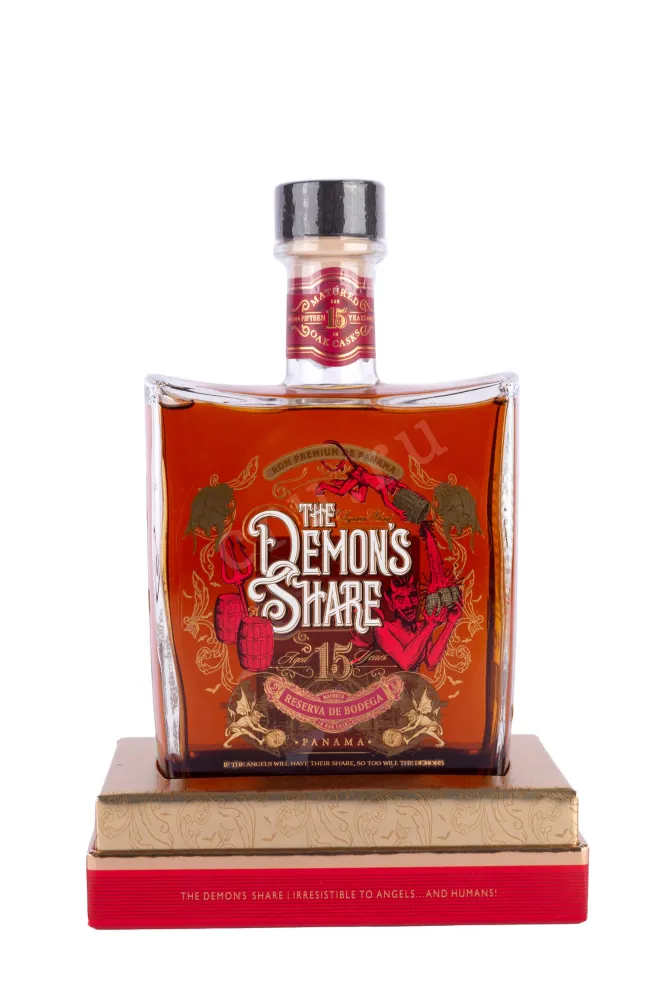 В подарочной коробке The Demon's Share 15 years old with gift box 0.7 л