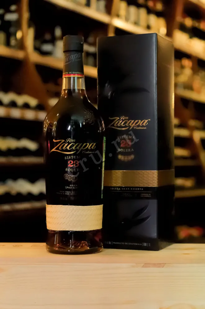 В магазине Крю Профи Zacapa Centenario Solera Gran Reserva 23 years gift box 1 л