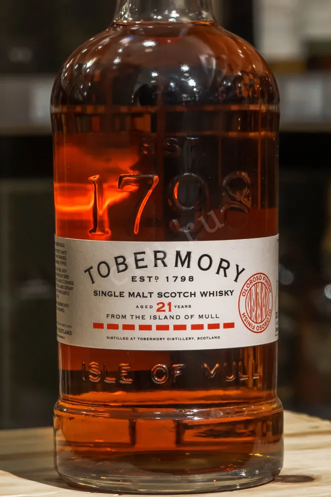 В магазине Крю Профи Tobermory 21 years in gift box 0.7 л