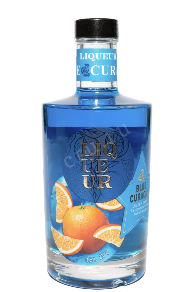 Ликер Celebrity Blue Curacao  0.5 л