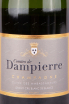 Этикетка игристого вина Дампьер Гран Кюве 2016 0.75