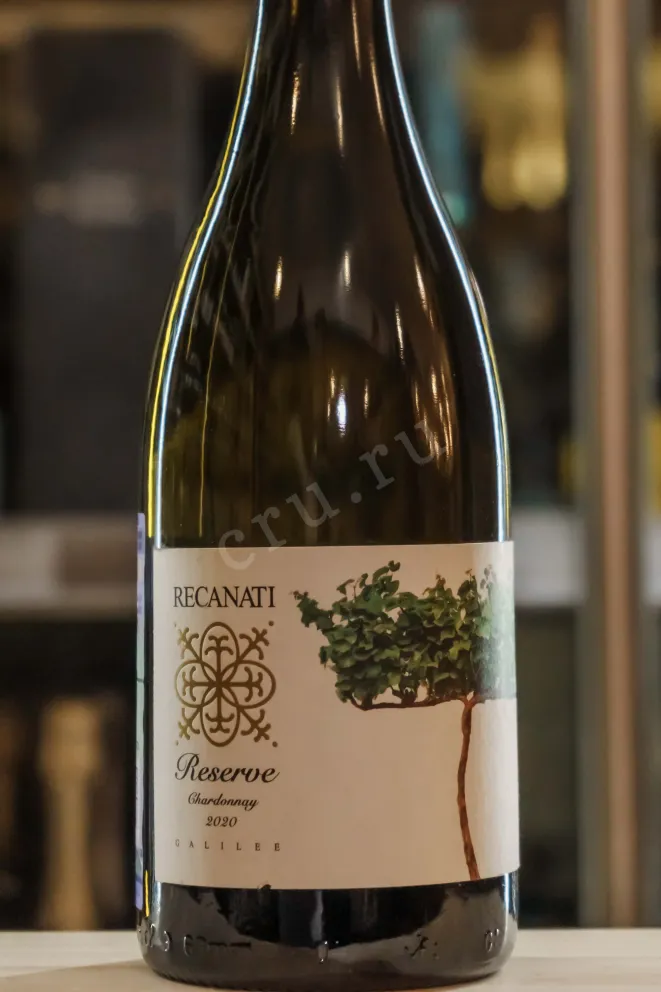 В магазине Крю Профи Recanati Chardonnay Reserve kosher 2020 0.75 л