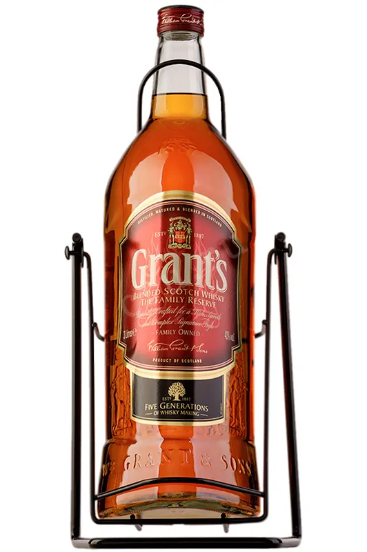 Виски Grants Family Reserve whith gift box  3 л
