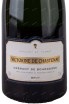 Этикетка Crеmant de Bourgogne Victorine de Chastenay 2013 0.75 л
