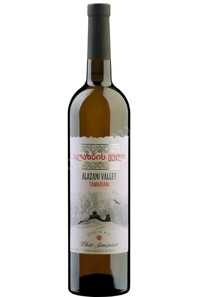 Вино Tamariani Alazani Valley White Semi Sweet  0.75 л