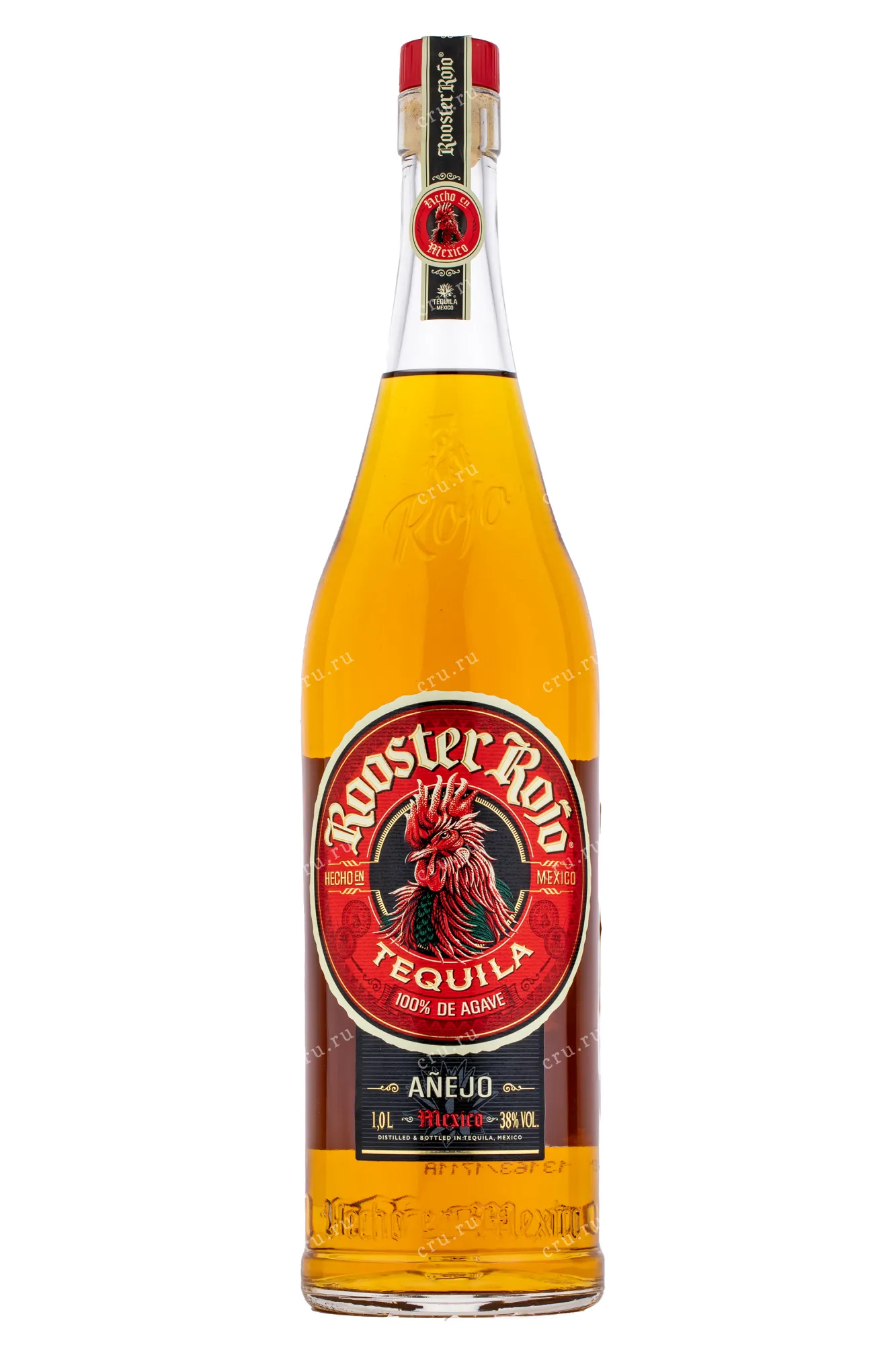 Фото — Текила Rooster Rojo Anejo  1 л