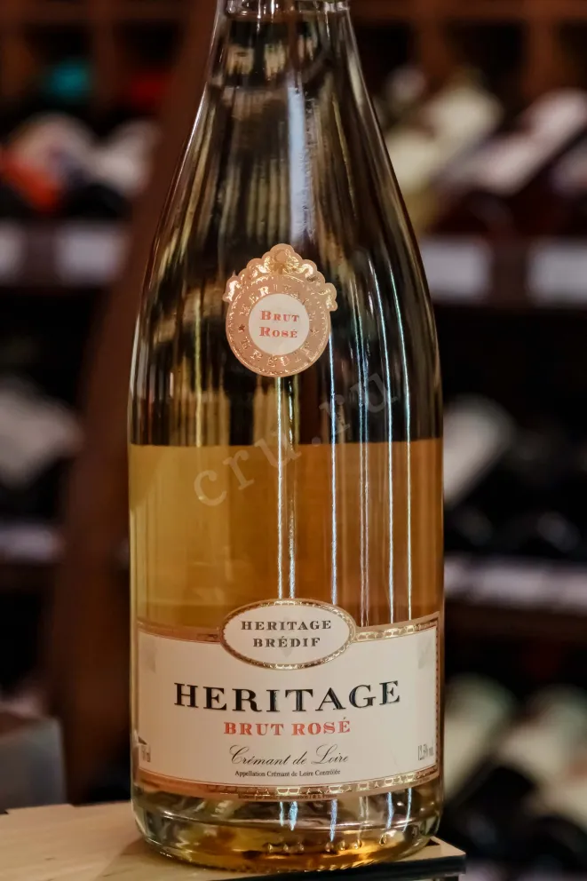 В магазине Крю Профи Marc Bredif Cremant de Loire Heritage Brut Rose 0.75 л