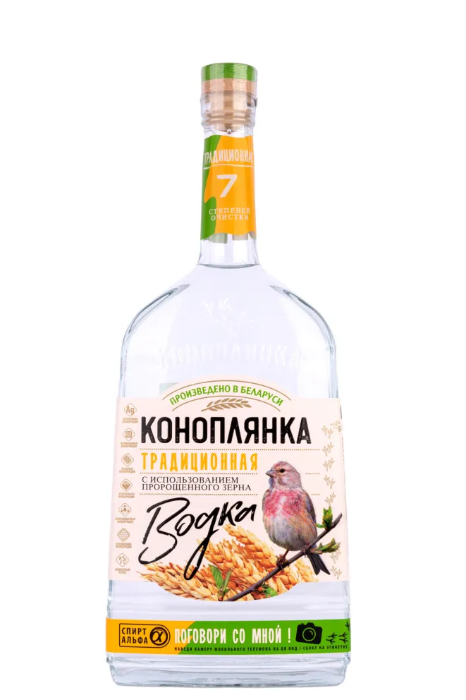 Водка Коноплянка Традиционная   1 л