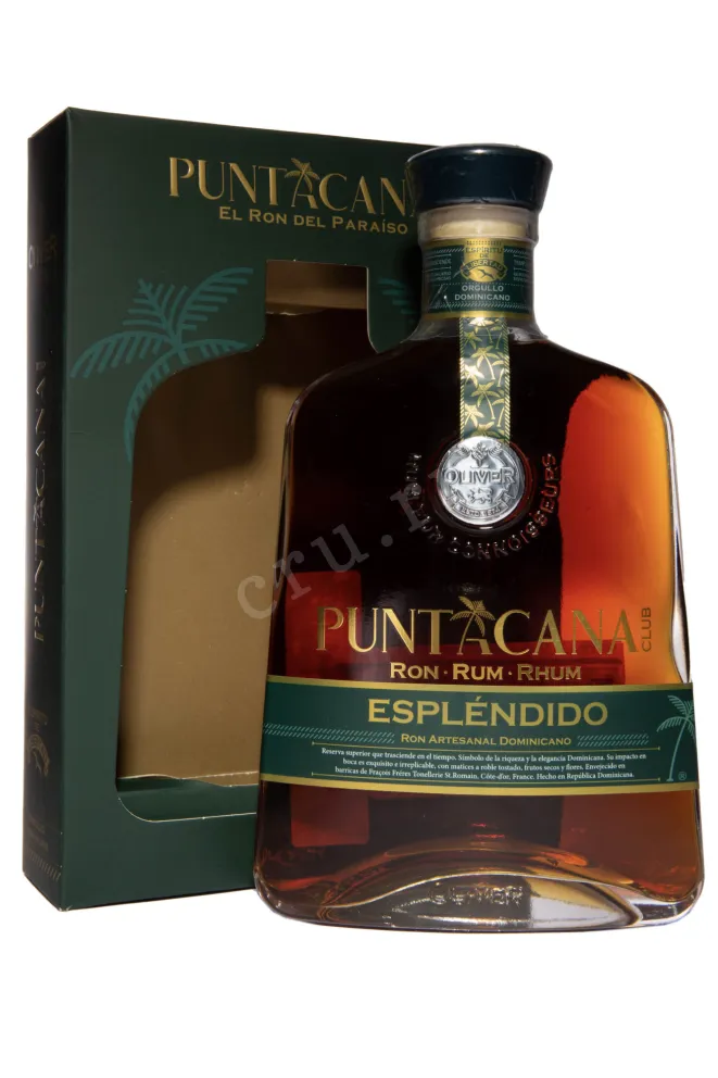 Ром Puntacana Club Oliver Esplendido in gift box  0.7 л