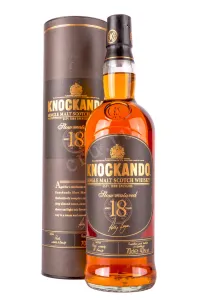 Виски Knockando Slow Matured 18 years old in tube  0.7 л