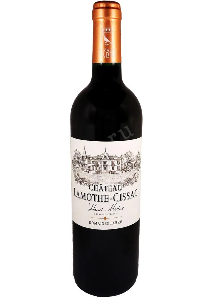 Вино Chateau Lamothe-Cissac Cru Bourgeois Haut-Medoc AOC 2018 0.75 л
