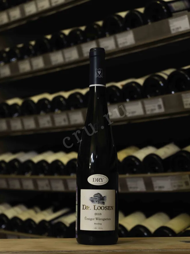 В магазине Крю Профи Dr. Loosen Urziger Wurzgarten Riesling Dry GG Old Vines Qualitätswein 2018 0.75 л