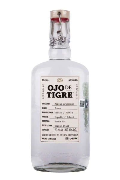 Мескаль Mezcal Artesanal Ojo de Tigre Joven  0.7 л
