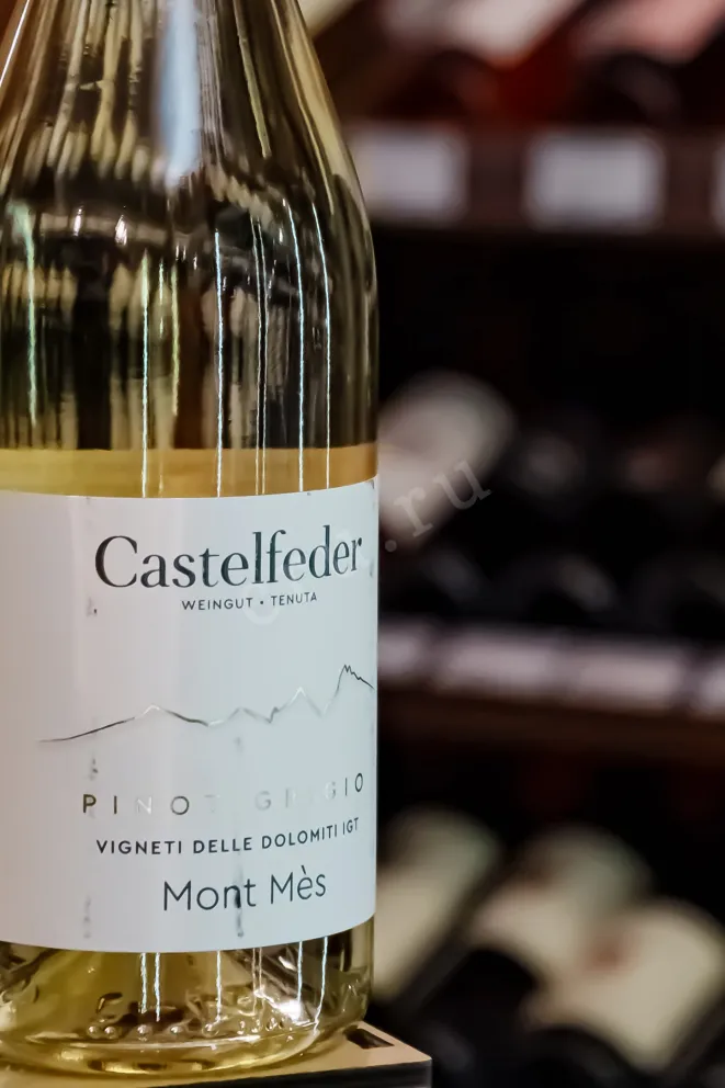 В магазине Крю Профи Castelfede Pinot Grigio Vigneti delle Dolomiti DOC Mont Mesr  2024 0.75 л