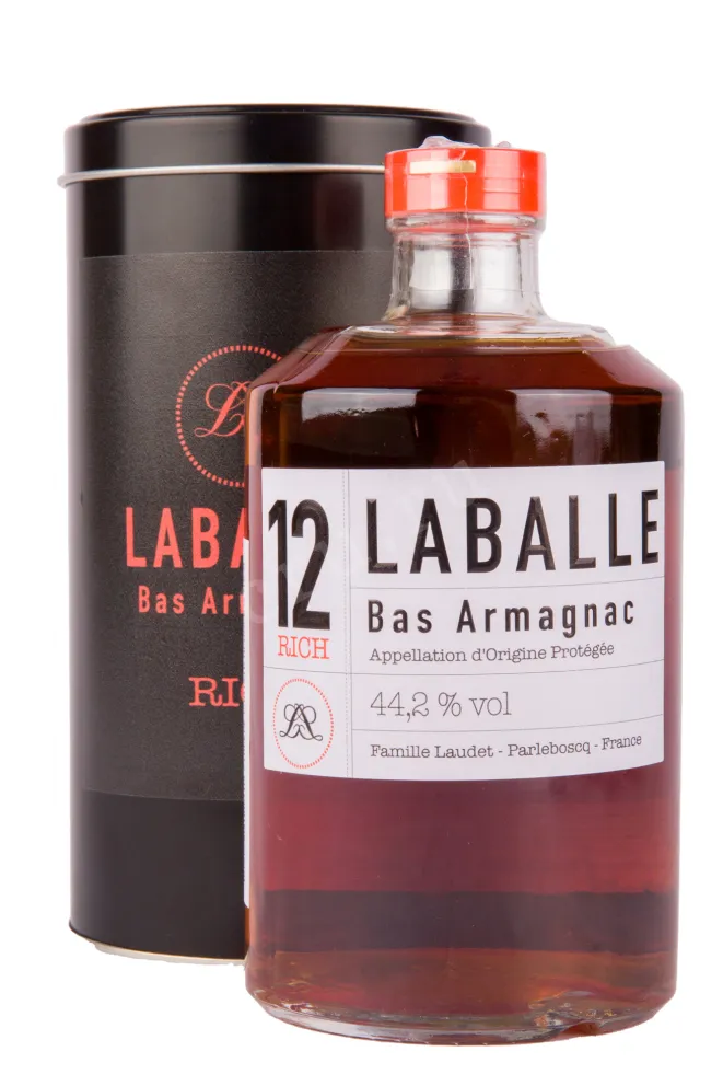 Арманьяк Laballe 12 Rich in tube  0.5 л