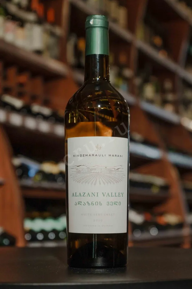 В магазине Крю Профи Kindzmarauli Marani Alazani Valley White 2019 0.75 л