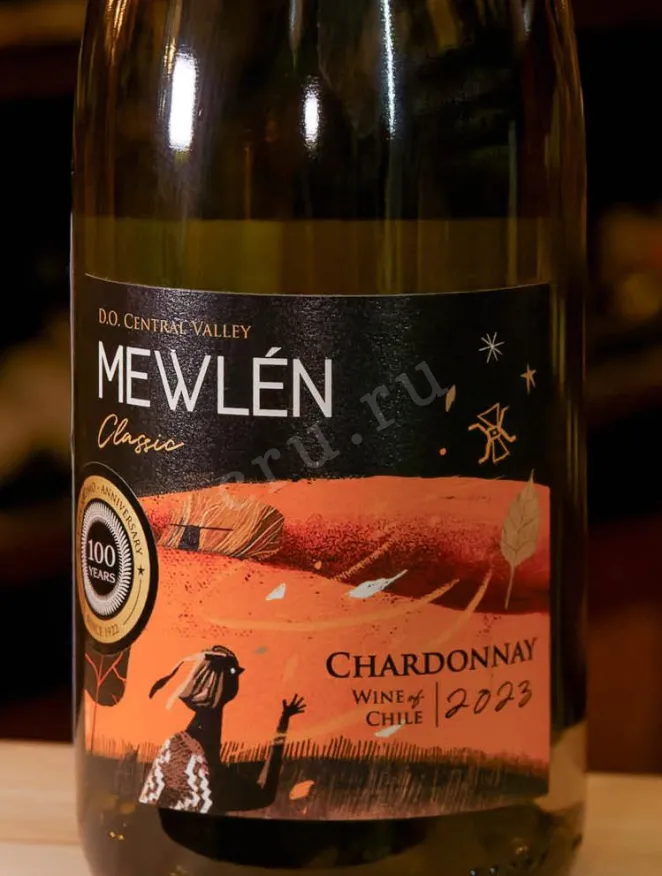 В магазине Крю Профи Mewlen Chardonnay Classic Central Valley DO 2023 0.75 л