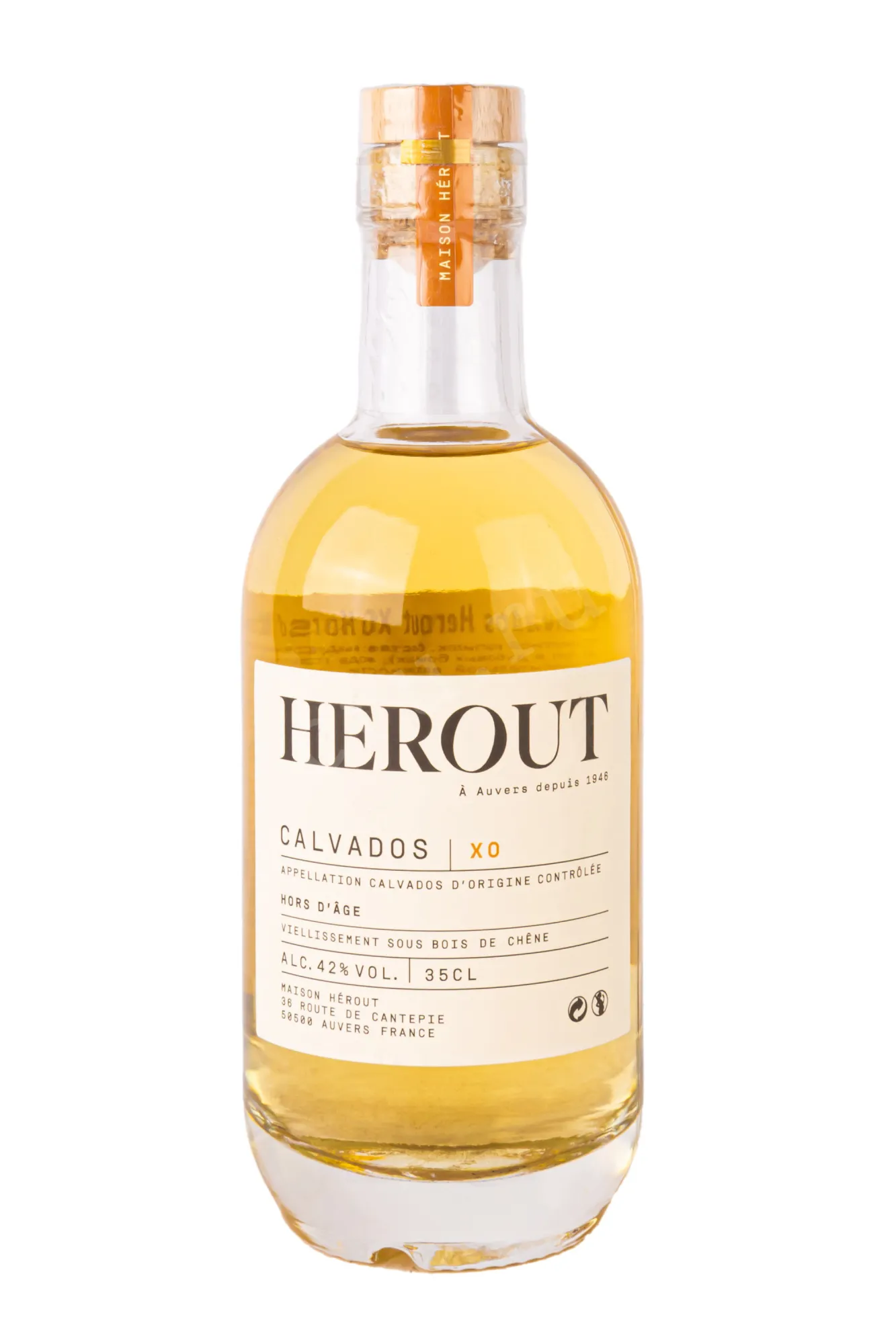 Фото — Кальвадос Herout XO Hors d'Age   0.35 л